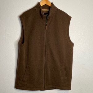 Smartwool Men's Dark Brown Vest Preowned Size XL